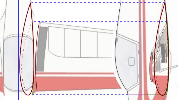 aile gauche jointure emplanture fuselage