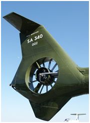 Fenestron du SA 340 Gazelle